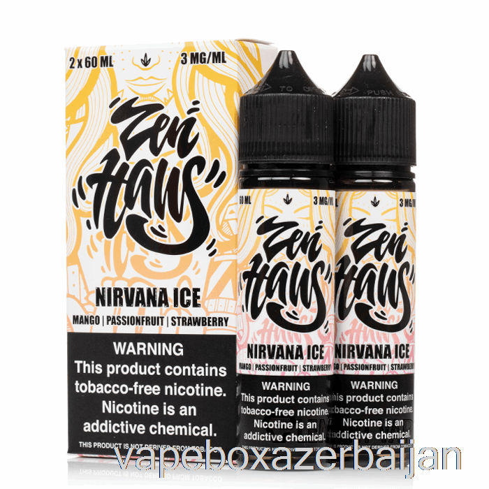 E-Juice Vape Nirvana ICE - Zen Haus - 120mL 3mg